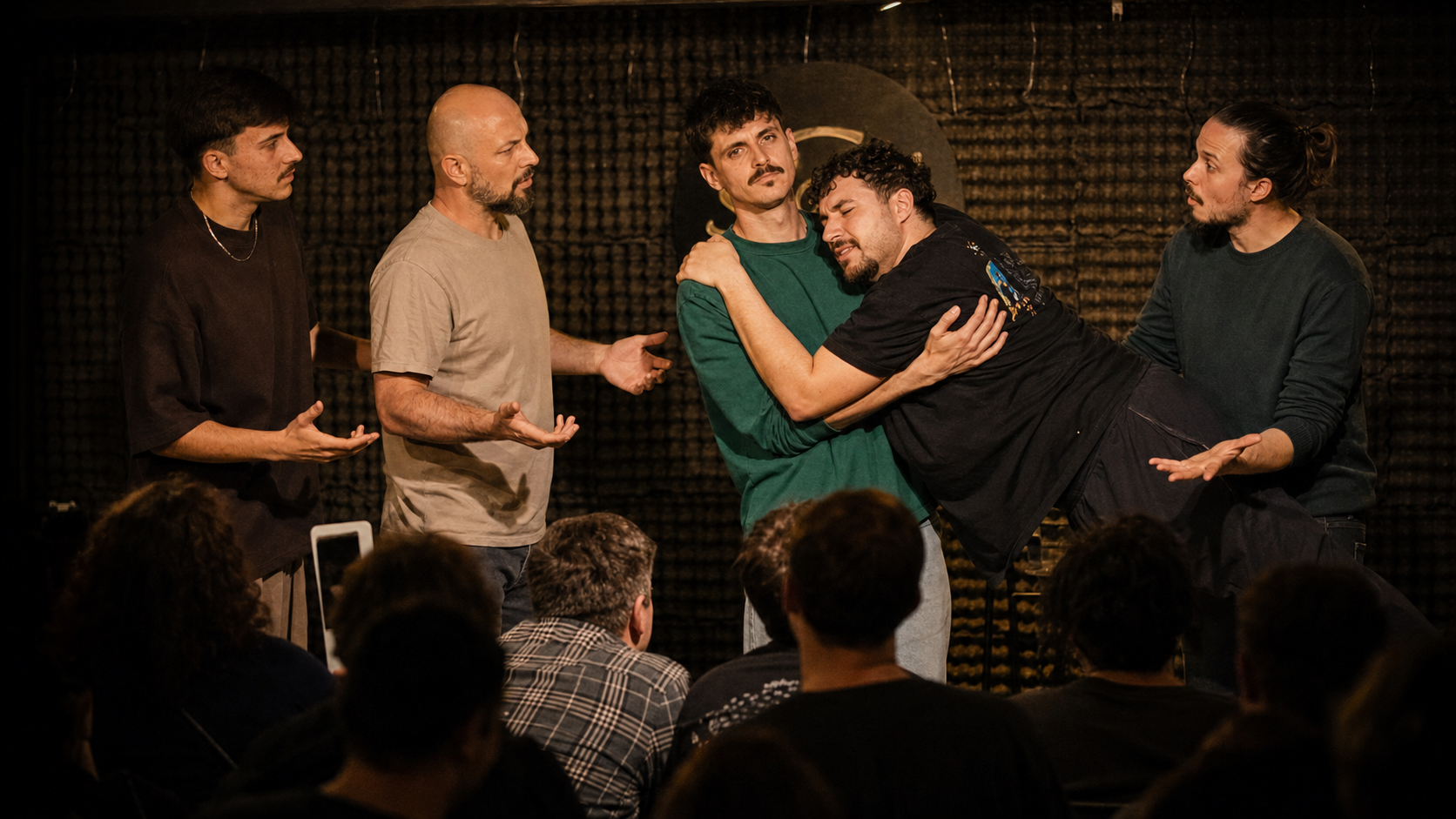 Moment fizic de comedie improvizată
